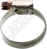 APDTY 156711 25-Pcs Stainless Steel Adjustable (20-32mm) Worm Gear Hose Clamps