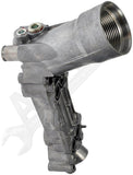 APDTY 156813 Upgraded Aluminum Engine Oil Filter Housing (With-Out Cooler)