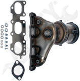 APDTY 156897 Catalytic Converter with Integrated Exhaust Manifold