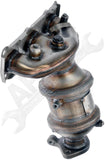 APDTY 156898 Catalytic Converter with Integrated Exhaust Manifold