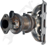 APDTY 156898 Catalytic Converter with Integrated Exhaust Manifold