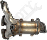 APDTY 156899 Catalytic Converter with Integrated Exhaust Manifold