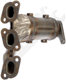 APDTY 156899 Catalytic Converter with Integrated Exhaust Manifold