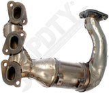APDTY 156900 Catalytic Converter with Integrated Exhaust Manifold