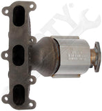 APDTY 156902 Catalytic Converter with Integrated Exhaust Manifold