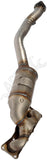 APDTY 156903 Catalytic Converter with Integrated Exhaust Manifold
