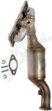 APDTY 156904 Catalytic Converter with Integrated Exhaust Manifold