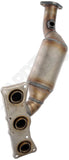 APDTY 156904 Catalytic Converter with Integrated Exhaust Manifold