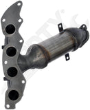 APDTY 156908 Catalytic Converter with Integrated Exhaust Manifold
