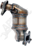 APDTY 156909 Catalytic Converter with Integrated Exhaust Manifold