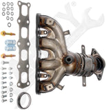 APDTY 156910 Catalytic Converter with Integrated Exhaust Manifold
