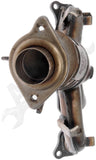 APDTY 156910 Catalytic Converter with Integrated Exhaust Manifold