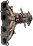 APDTY 156910 Catalytic Converter with Integrated Exhaust Manifold