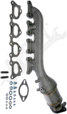 APDTY 156911 Catalytic Converter with Integrated Exhaust Manifold