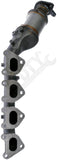 APDTY 156911 Catalytic Converter with Integrated Exhaust Manifold