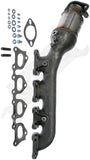 APDTY 156912 Catalytic Converter with Integrated Exhaust Manifold