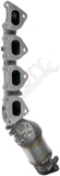 APDTY 156912 Catalytic Converter with Integrated Exhaust Manifold