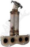 APDTY 156914 Catalytic Converter with Integrated Exhaust Manifold