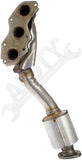 APDTY 156915 Catalytic Converter with Integrated Exhaust Manifold