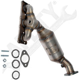 APDTY 156916 Catalytic Converter with Integrated Exhaust Manifold