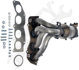APDTY 156917 Catalytic Converter with Integrated Exhaust Manifold