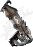 APDTY 156917 Catalytic Converter with Integrated Exhaust Manifold