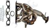 APDTY 156920 Catalytic Converter with Integrated Exhaust Manifold