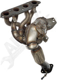 APDTY 156920 Catalytic Converter with Integrated Exhaust Manifold