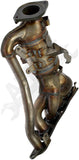 APDTY 156921 Catalytic Converter with Integrated Exhaust Manifold