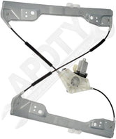 APDTY 156965 Power Window Motor & Regulator Assembly; Front Right; *2-Pin Motor*