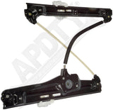 APDTY 156976 Front Left Power Window Regulator (Regulator Only)