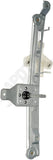 APDTY 156980 Rear Left Manual Window Regulator (Regulator Only)