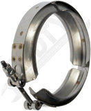 APDTY 157002 Exhaust V-Band Clamp