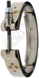 APDTY 157003 Exhaust V-Band Clamp