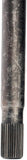 APDTY 157024 Pre-Pressed Loaded Axle Shaft w/ Wheel Hub Bearing (Rear Left)