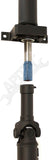 APDTY 157167 2 Piece Rear Driveshaft Assembly