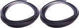 APDTY 157358 Rubber Weatherstrip Door Seal On Body Kit (L & R; Standard Cab)