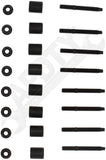 APDTY 157406 Exhaust Manifold Hardware Stud Kit (Qty:8)