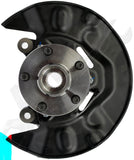 APDTY 157417 Loaded Steering Knuckle Front Right