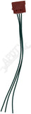 APDTY 157464 Turn Signal Parking Lamp Pigtail Wireharness Connector