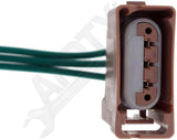 APDTY 157464 Turn Signal Parking Lamp Pigtail Wireharness Connector