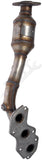 APDTY 157503 Catalytic Converter with Integrated Exhaust Manifold