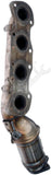 APDTY 157504 Catalytic Converter with Integrated Exhaust Manifold