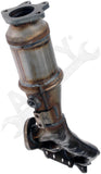APDTY 157504 Catalytic Converter with Integrated Exhaust Manifold