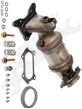APDTY 157505 Catalytic Converter with Integrated Exhaust Manifold