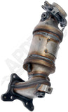 APDTY 157505 Catalytic Converter with Integrated Exhaust Manifold