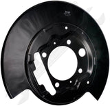 APDTY 157538 Brake Dust Shield Backing Plate; Models w/Rear Disc; Rear Right