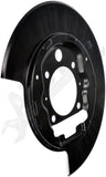 APDTY 157539 Brake Dust Shield Backing Plate; Models w/Rear Disc; Rear Left