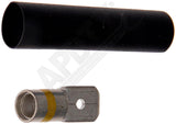 APDTY 157553 12-10 Gauge Male Disconnect .25 In., Yellow