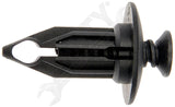 APDTY 157558 Screw -Type Bumper And Fascia Retainer - 1/2 In. Hole With Shoulder